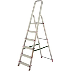 Krause Corda Drabina wolnostojąca jednostronna aluminiowa 6 stopniowa (000736)