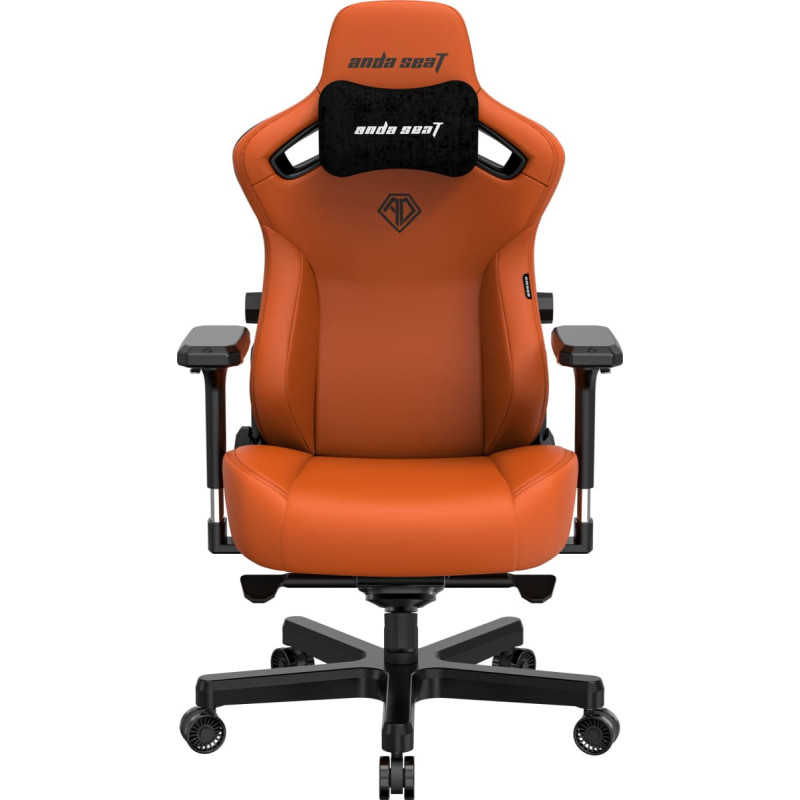 Anda Seat Fotel gamingowy sk&oacute;rzany Anda Seat Kaiser 3 XL pomarańczowy obrotowy