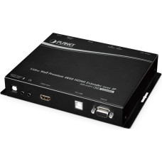 Planet System przekazu sygnału AV Planet PLANET Video Wall 4K/60 HDMI & USB Nadajnik AV Czarny