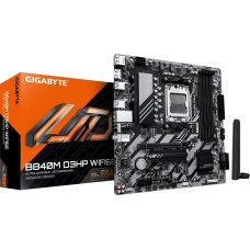 Gigabyte Płyta gł&oacute;wna Gigabyte GIGABYTE B840M D3HP WIFI6E AMD B840 Gniazdo AM5 micro ATX
