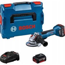 Bosch Szlifierka Bosch Bosch cordless angle grinder GWS 18V-10 P Professional, 125mm (blue/black, 2x Li-ion battery 5.0Ah, in L-BOXX)
