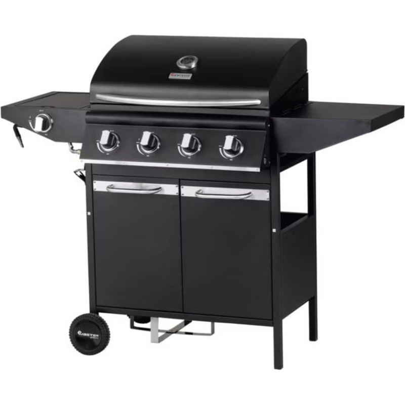 Master Grill & Party MG674 Grill ogrodowy gazowy 3.2 kW 63 cm x 55 cm