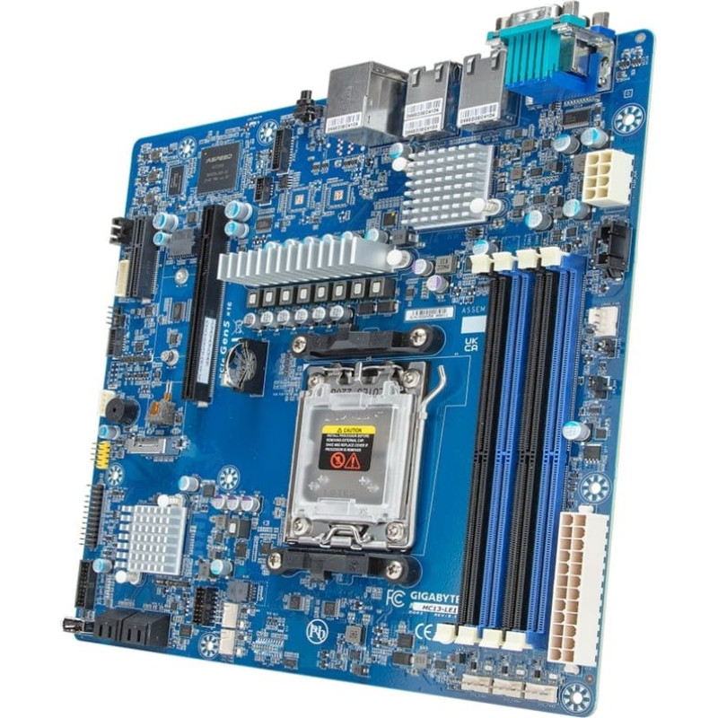 Gigabyte Motherboard - Gigabyte MC13-LE1 1x AM5 AMD Epyc 4004/Ryzen 7000/Ryzen 9000 B650E.