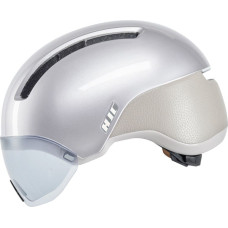 HJC CALIDO PLUS Silver Cycling Helmet, PEARL GREYISH SILVER, Size M