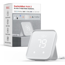 Switchbot HUB 2 inteligentny dom - nadajnik Bezprzewodowy Do zawieszenia na ścianę Podczerwień