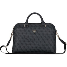 Guess Bag Guess 4G Zipper Pocket Triangle Logo 15'' black