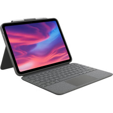 Logitech Etui z odłączaną klawiaturą Combo Touch do iPada (10. generacji i A16) Szare