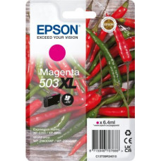 Epson Tusz Epson Epson 503XL - 6.4 ml - XL - Magenta - original - Blister mit RF- / akustischem Alarmsignal - Tintenpatrone - fur Expression Home XP-5200, XP-5205, WorkForce WF-2960DWF, WF-2965DWF