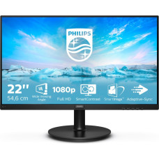 Philips V Line 221V8A/00 монитор для ПК 54,6 cm (21.5") 1920 x 1080 пикселей Full HD LED Черный