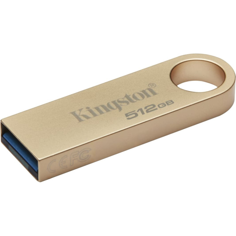 Kingston Technology DataTraveler SE9 G3 USB atmintukas 512 GB USB A tipo 3.2 Gen 1 (3.1 Gen 1) Auksas