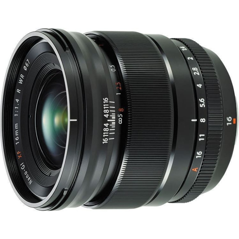 Fujifilm Fujinon XF 16mm f/1.4 R WR objektiiv
