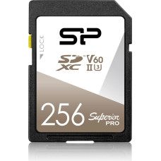 Silicon Power m&auml;lukaart SDXC 256GB Superior Pro UHS-II