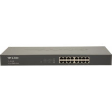 Tp-Link TL-SG1016 Неуправляемый Gigabit Ethernet (10/100/1000) 1U Черный