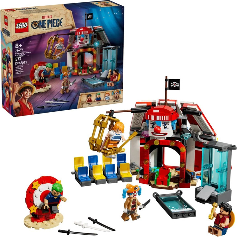 Lego Bricks One Piece 75637 Buggy the Clowns Circus Tent