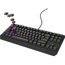 Genesis Thor 230 TKL клавиатура Игровой USB + RF Wireless + Bluetooth QWERTY Черный
