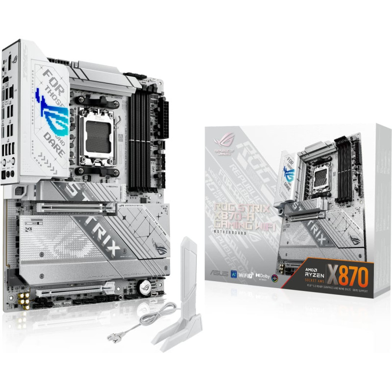 Asus ROG STRIX X870-A GAMING WIFI AMD X870 Protsessoripesa AM5 ATX