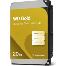 WD Western Digital Gold WD203KRYZ internal hard drive 20 TB 7200 RPM 512 MB 3.5" Serial ATA