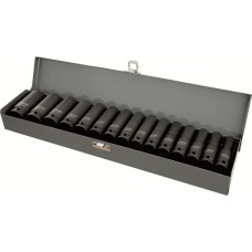 Pro-Line Zestaw nasadek udarowych 6-kątnych 1/2'' 10-32mm długich 15szt. (18495)