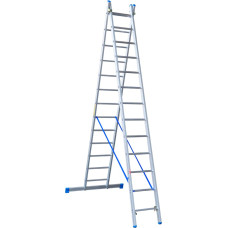 Drabex Drabina wolnostojąca dwustronna aluminiowa 7 stopniowa (DR4207)