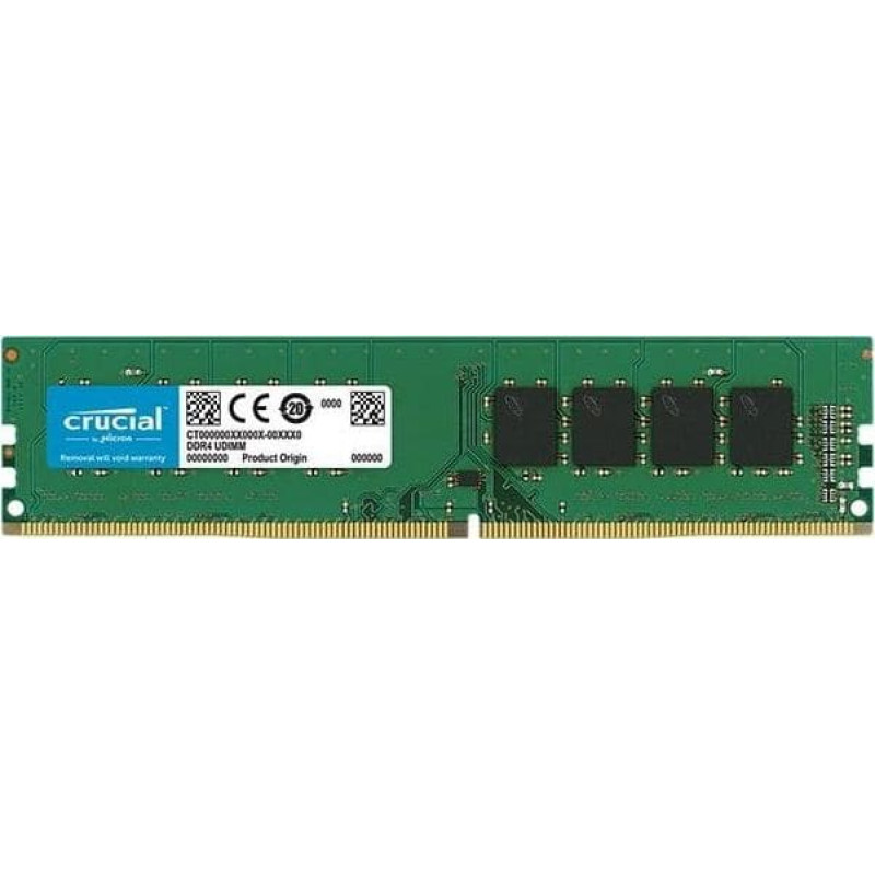 Crucial Pamięć Crucial DDR4, 8 GB, 2666MHz, CL19 (CT8G4DFRA266)