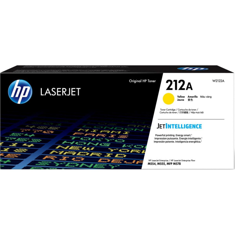 HP Toner HP 212A Yellow Oryginał  (124553)