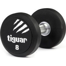 Tiguar &lrm;&lrm;Hantel TI-WHPU0080 gumowany 1 x 8 kg