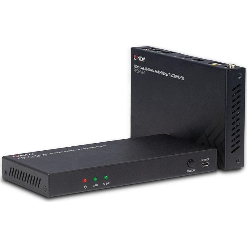 Lindy System przekazu sygnału AV Lindy I/O EXTENDER HDMI 100M/38340 LINDY