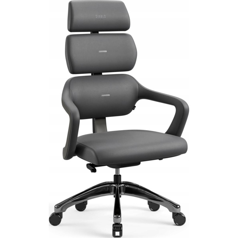 Diablo Chairs Krzesło biurowe Diablo Chairs V-Modular Szare