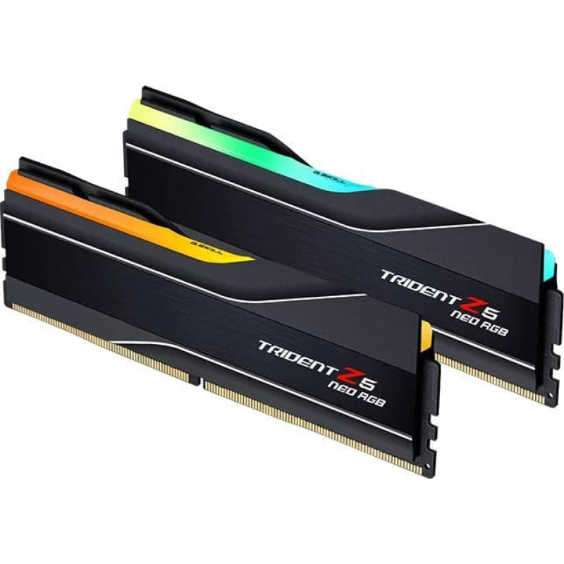 G.skill Pamięć G.Skill Trident Z5 Neo RGB, DDR5, 32 GB, 8000MHz, CL38 (F5-8000J3848H16GX2-TZ5NR)