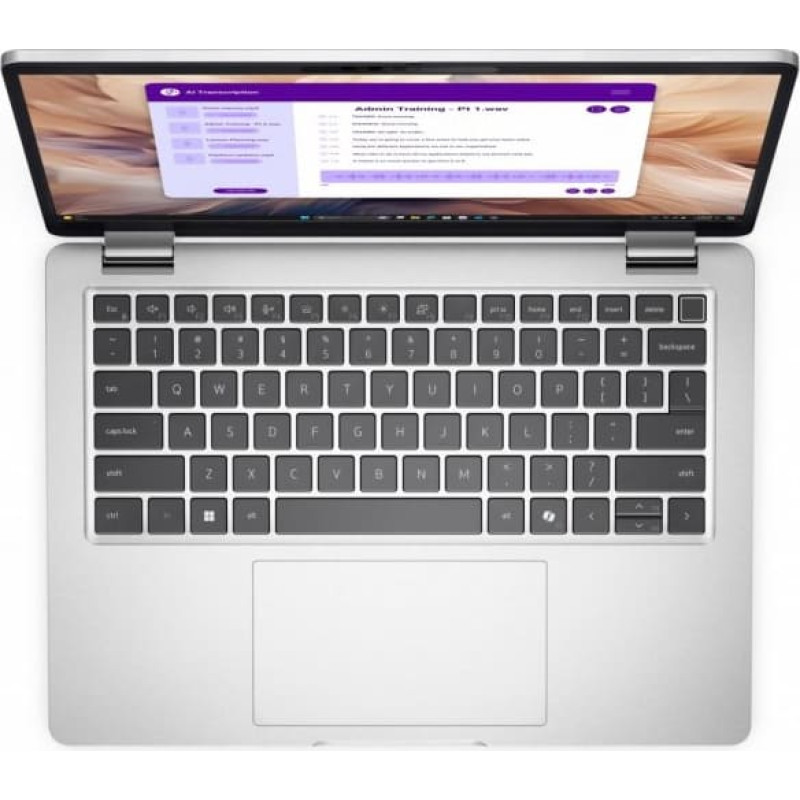 Dell Pro 13 Plus PB13250 Copilot+ PC Intel Core Ultra 7 266V Laptop 33.8 cm (13.3") Full HD+ 16 GB LPDDR5x-SDRAM 512 GB SSD Wi-Fi 7 (802.11be) Windows 11 Pro Silver