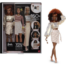 Mattel Lalka Barbie Mattel You Create Barbie Basics Zestaw neutralny 002 (JJX36)