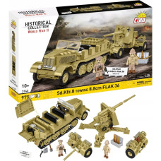 Cobi HC WWII SD.KFZ.8 Towing8,8cm Flak36 975k 3143