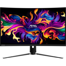 MSI MAG 321CUP QD-OLED монитор для ПК 80 cm (31.5") 3840 x 2160 пикселей 4K Ultra HD Черный