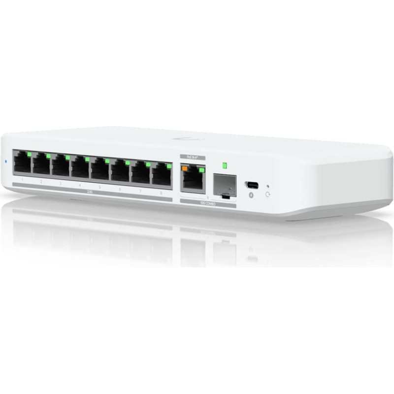 Ubiquiti UniFi Flex 2.5G Managed L2 2.5G Ethernet (100/1000/2500) Desktop/Wall-Mounting White