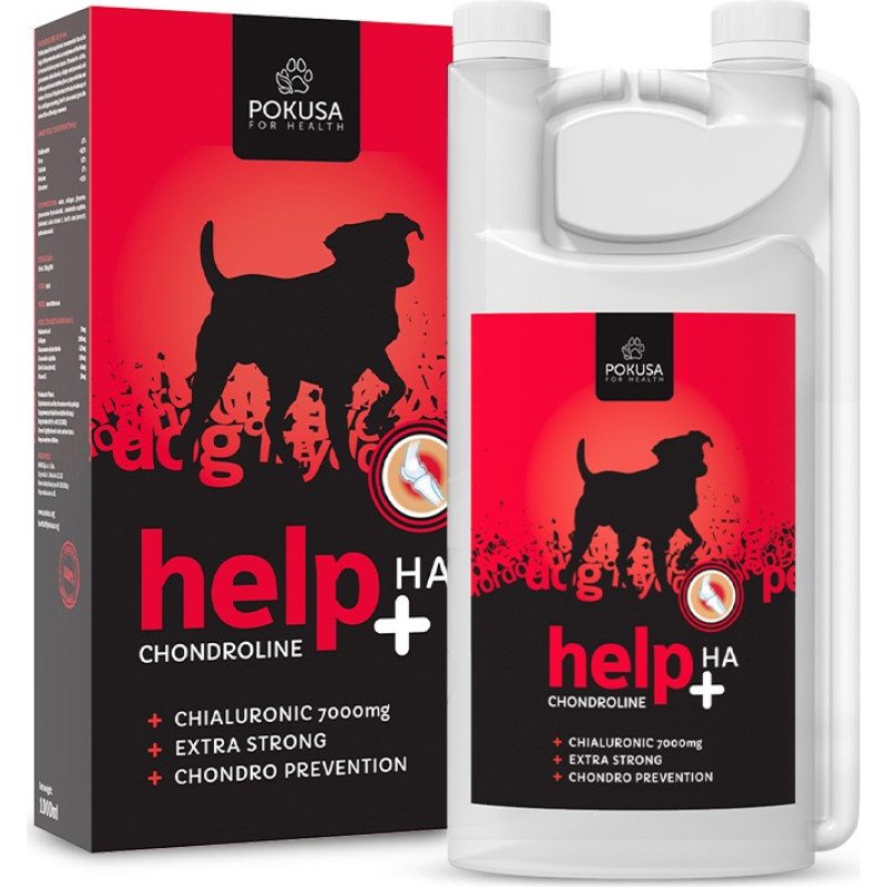 Pokusa ChondroLine Help + HA - supplements for dogs - 1000ml