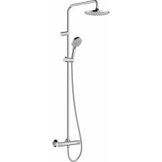 Hansgrohe Termostatinė du&scaron;o sistema Hansgrohe Vernis Blend 200 1jet EcoSmart, 26089000, chromo