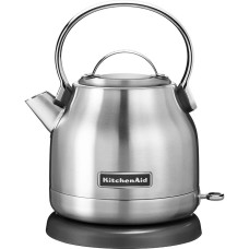 Kitchenaid 5KEK1222ESX elektrinis virdulys 1,25 L 2200 W Juoda, Nerūdijančiojo plieno