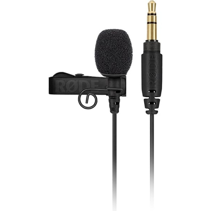 Rode R&Oslash;DE LAVALIER GO - microphone Black, White Clip-on microphone