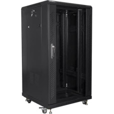 Lanberg Free standing cabinet 19 inches 22U 600X600mm black
