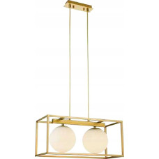 Aldex Lampa wisząca Aldex GTV Avelin OS-AVEL2-40-DEC lampa wisząca zwis 2x40W E27 złoty