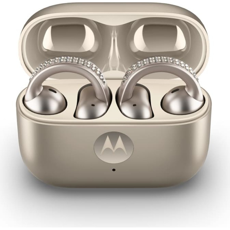 Motorola moto buds loop Headset Wireless Ear-clip-on Calls/Music/Sport/Everyday Bluetooth Beige