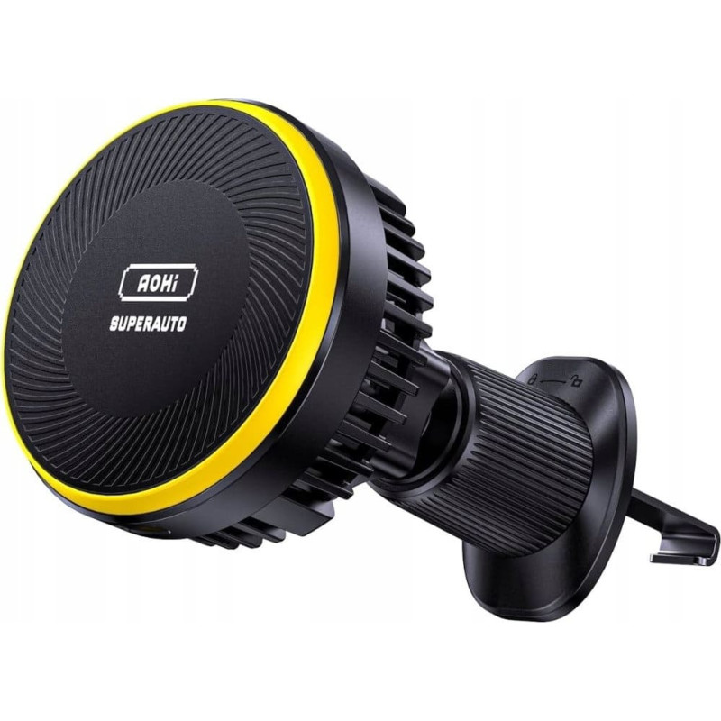 Aohi Ładowarka AOHI Samochodowa ładowarka indukcyjna z chłodzeniem AOHi Superauto self- cooling Magnetic 15W