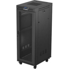 Lanberg Standing rack cabinet 19 inch 32U 600x800 perforated door LCD black (Flat pack)