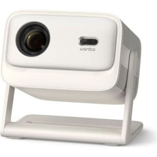 Wanbo Projector Vali 1 Pro 1080P FHD with Android 11, 900 ANSI, 200 Gimbal, White EU