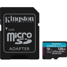 Kingston Technology Canvas Go! Plus 128 GB MicroSD UHS-I Klass 10