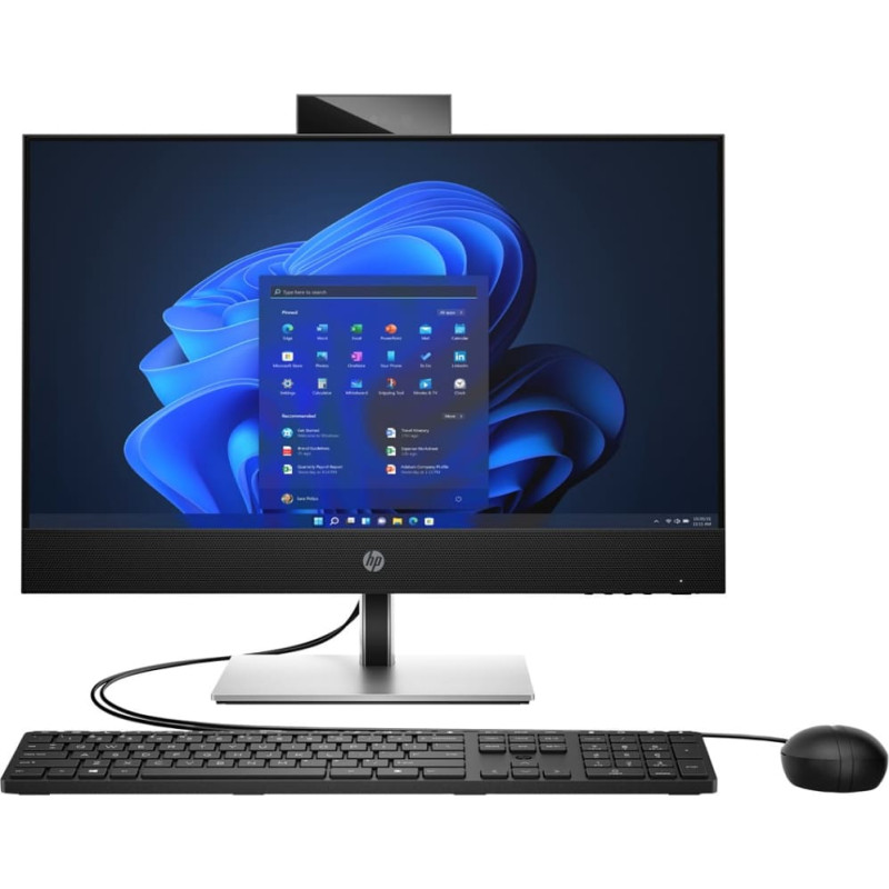HP ProOne 440 G9 AiO i7-14700T 23.8"FHD IPS 250nits AG 16GB DDR5 4800 SSD512 UHD 770 Kb+Mouse Cam 5Mpx W11Pro Black 3Y OnSite