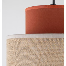 Tkkrywult Lampa wisząca DUO JUTA BROWN 3139 TK Lighting