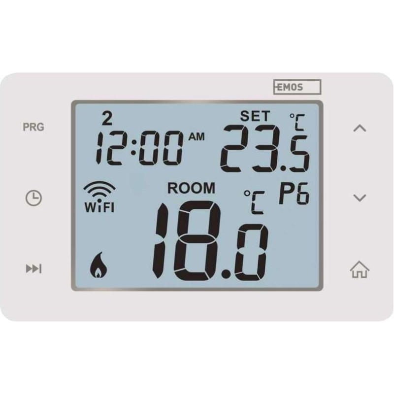 Emos GoSmart Cyfrowy termostat pokojowy z Wi-Fi P56201