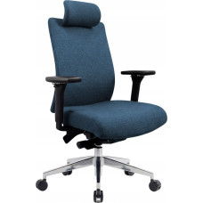 Jan Nowak Krzesło biurowe Jan Nowak JAN NOWAK Fotel biurowy ergonomiczny ciemnoniebieski VECTOR