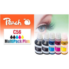 Peach Tusz Peach Peach Peach 321698 nab&oacute;j z tuszem 5 szt. Zamiennik Standardowa wydajność Czarny, Cyjan, Purpurowy, Ż&oacute;łty
